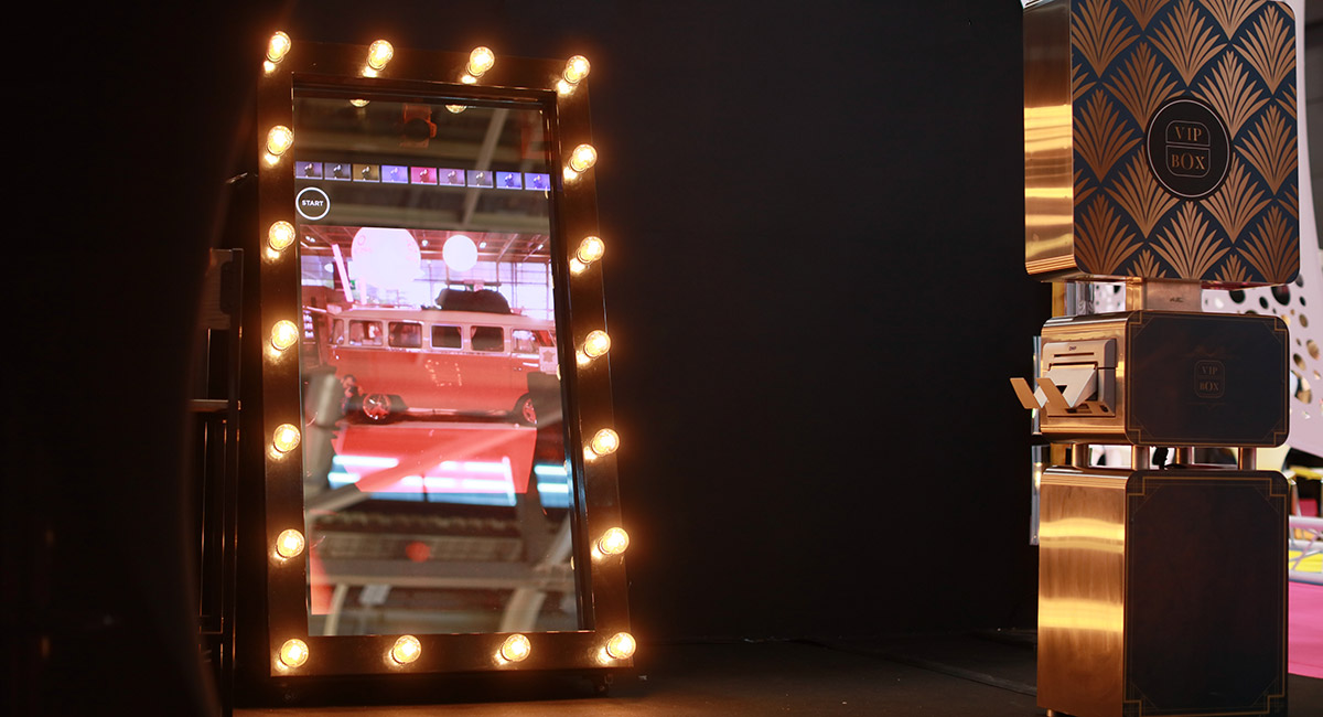 Borne Photo Miroir VIPBOX