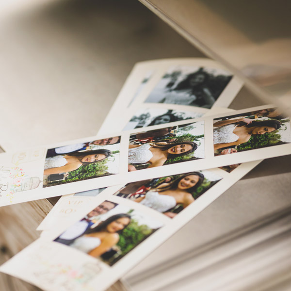 Tirages photos bandelette Photomaton