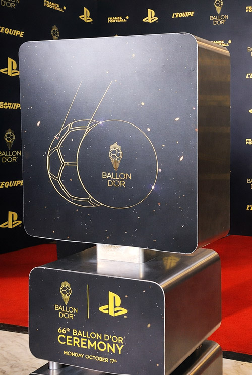 Branding photobooth VIPBIX ballon d'or